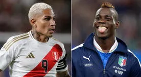 Mario Balotelli cerca de llegar a un grande de Brasil donde Paolo Guerrero hizo historia