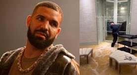 Drake y el impactante video sobre su mansión inundada a causa de fuertes lluvias en Toronto