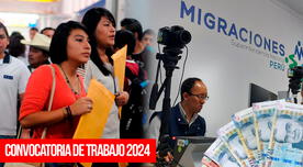 Convocatoria de trabajo en MIGRACIONES con sueldo de hasta 8 mil soles: requisitos y cómo postular