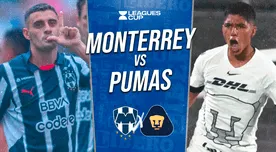 ¿A qué hora juega Monterrey vs Pumas hoy y dónde ver a Piero Quispe por Leagues Cup?