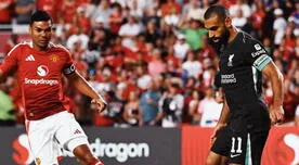 Liverpool goleó 3-0 a Manchester United en partido amistoso internacional [GOLES]