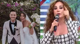 Janet Barboza tiene INIMAGINABLE reacción tras boda de Melissa Paredes y Anthony Aranda