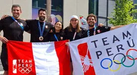 Stefano Peschiera protagoniza emotivo encuentro con delegación peruana en París 2024