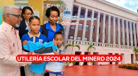 La EXCELENTE noticia de MINERD para todos los estudiantes: anuncia fecha de entrega de utilería escolar