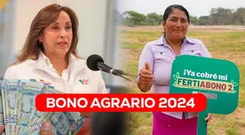 Bono agrario 2024: ¿El Gobierno de Dina Boluarte habilitará NUEVO pago? Esto se sabe