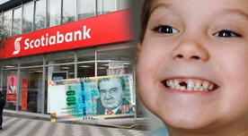 Scotiabank dará 100 soles a los niños que lleven su diente de leche al banco: Conoce AQUÍ los pasos a seguir