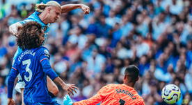 Con goles de Haaland y Kovacic, Manchester City venció a Chelsea en el inicio de la Premier