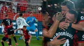 ¡Golpe al Real Madrid! Mallorca marca el gol del empate por obra de Muriqi - VIDEO