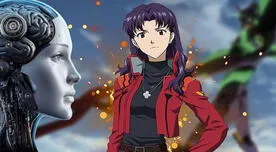 Así luciría Misato Katsuragi, la popular 'waifu' de Evangelion si fuera humana, según la IA