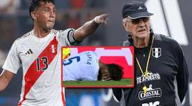 La ESPECTACULAR NOTICIA que le dio Renato Tapia a Fossati tras su golpe que asustó a la Bicolor