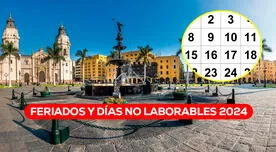 Lista de feriados y días no laborables en Perú que quedan para el resto de este 2024