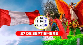 ¿El viernes 27 de septiembre es feriado en Perú? Conoce quiénes descansan y por qué