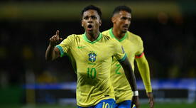 ¡Con golazo de Rodrygo! Brasil venció 1-0 a Ecuador en Curitiba por Eliminatorias 2026