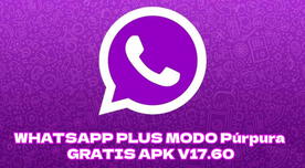 WhatsApp Plus MODO Púrpura: descarga GRATIS el APK V17.60 para tu Android