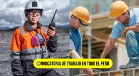 CONSIGUE TRABAJO en ESTA WEB del Estado: SIN ESTUDIOS SUPERIORES y válido para PERUANOS Y EXRANJEROS