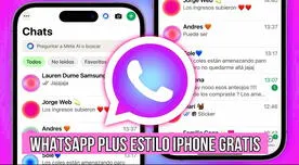 Te enseñamos cómo descargar y activar WhatsApp Plus estilo iPhone para Android 100% GRATIS