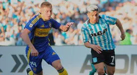 Boca Juniors perdió 2-1 contra Racing a una semana del Superclásico del fútbol argentino