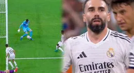 Insólito BLOOPER de Courtois para gol de Espanyol, pero Carvajal marca el empate en Real Madrid