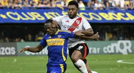 Luis Advíncula fue tendencia en redes durante el Boca vs River: ¿Qué dijeron los hinchas?