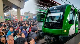 Atención, usuarios: Línea 1 del Metro de Lima reportó problemas en medio del paro de transportistas