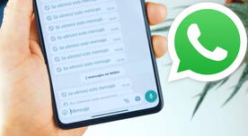 ¿Cómo recuperar mensajes y conversaciones que borraste por 'ERROR' en WhatsApp?