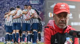 DT de Melgar hizo frío comentario sobre el duelo contra Alianza Lima: "Es un partido más"