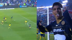 Piero Quispe quedó MANO A MANO con arquero del América y anotó GOLAZO para Pumas - VIDEO