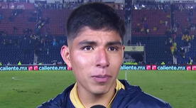 Piero Quispe dejó CONTUNDENTE MENSAJE tras anotar en la victoria ante América por la Liga MX