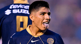 Piero Quispe recibió ESPECIAL MENSAJE de Pumas: "¡A mostrar todo tu talento y garra!"