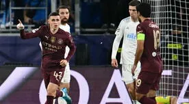 Manchester City apabulló por 4-0 Slovan Bratislava de visita por la Champions League