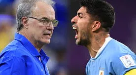 Sismo en la selección de Uruguay: Suárez acusó a Bielsa por "faltarle el respeto" a jugadores