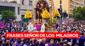 150 frases e imágenes del Señor de los Milagros para compartir en octubre 2024 vía WhatsApp