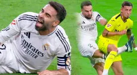 La DESGARRADORA imagen de Dani Carvajal tendido sobre el césped y gritando de dolor - VIDEO