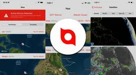 La APP que debes tener en iPhone para RASTREAR HURACANES: mapas de pronóstico, imágenes satelitales y más