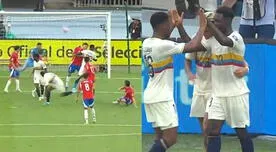 Colombia HUNDE más a Chile: Davinson Sánchez anotó el 1-0 de peculiar forma