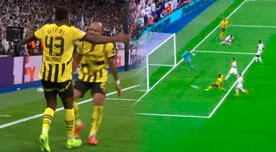 ¡Golpe al Bernabéu! Dortmund y los DOS GOLES en menos de 5 minutos a Real Madrid - VIDEO