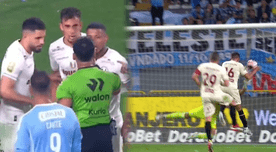 Martín Pérez Guedes marcó el empate de Universitario, pero fue anulado por una MANO - VIDEO