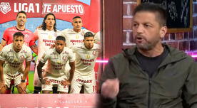 Pedro García apuntó a Universitario e indicó el jugador que NO DEBE ser suplente: "No puede"