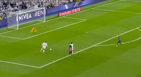 Kylian Mbappé y el insólito gol que falló en el Clásico Real Madrid vs Barcelona