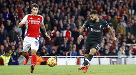 Salah rescató al Liverpool: reds empataron 2-2 con Arsenal en la Premier League