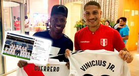 Paolo Guerrero y el emotivo mensaje que conmovió a Vinicius tras no ganar el Balón de Oro