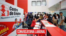 Convocatoria laboral para el 31 de octubre: puedes postular SOLO con tu DNI y CV para postular