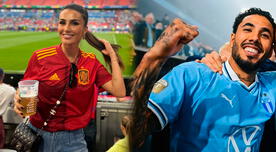 Novia de Sergio Peña celebra que jugador peruano se consagró bicampeón de Suecia con el Malmö