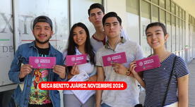 Beca Benito Juárez 2024: Montos y fechas de pagos oficiales de noviembre