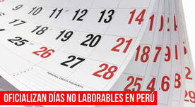 ¿HOY lunes 4 de noviembre es feriado en Perú? Conoce quiénes descansan y qué dice el Gobierno