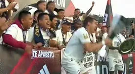 Fiesta crema en Andahuaylas: Así levantó Universitario el título del Bicampeonato - VIDEO