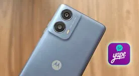 Yape ofrece descuento exclusivo del 30% en celular de gama media de Motorola por tiempo limitado