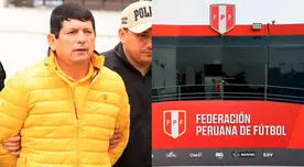 Federación Peruana de Fútbol se pronuncia tras la detención de su presidente Agustín Lozano