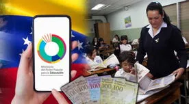 Recibo de pagos MPPE HOY, 19 de noviembre: Aguinaldo, Cestaticket y QUINCENA del Ministerio de Educación