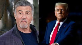 "El presidente electo va a cambiar vidas": Sylvester Stallone llama a Donald Trump 'el segundo George Washington'